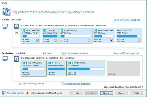 wit macrium not cloning ssd